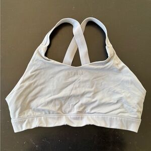 NOBULL light gray Pace Sports Bra XL